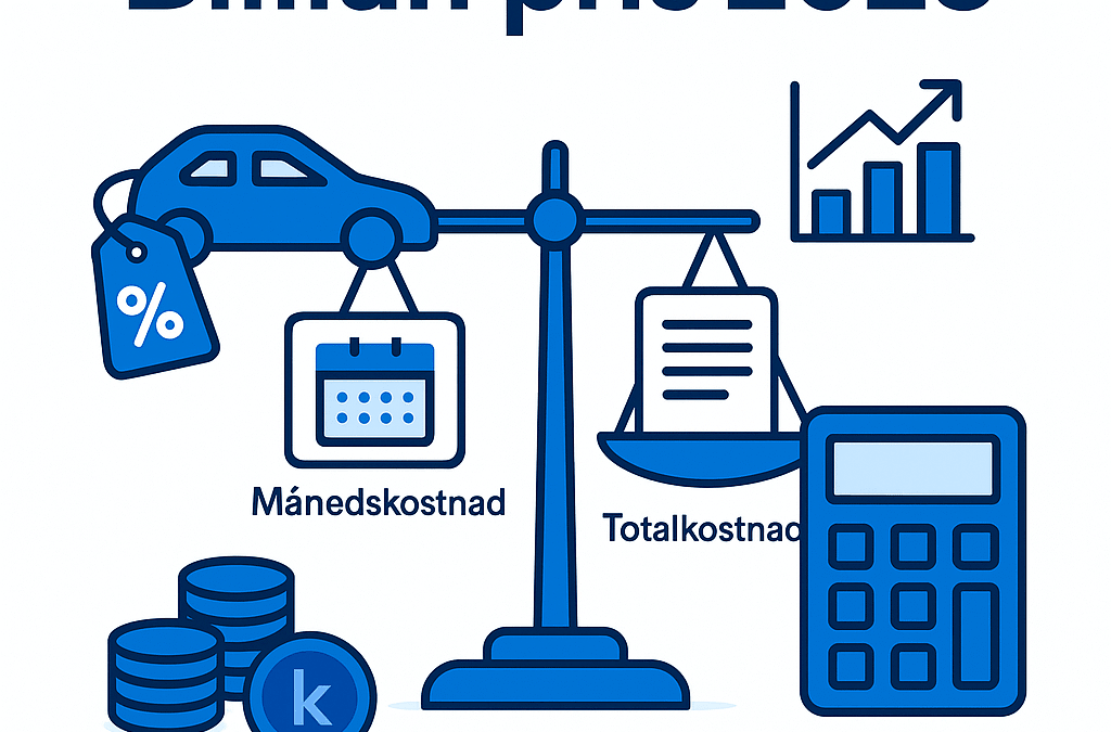Billån pris 2025 – slik beregner du den reelle kostnaden