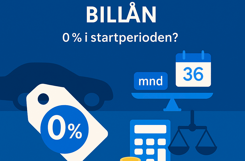 Kampanjerente billån