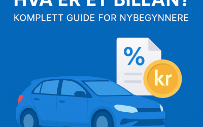 Hva er et billån? – Komplett guide for nybegynnere